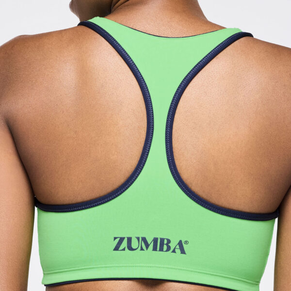 Zumba Out Loud Reversible Racerback Bra - Image 2