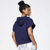 Zumba Out Loud Shorts Sleeve Crop Pullover Hoodie - Image 5