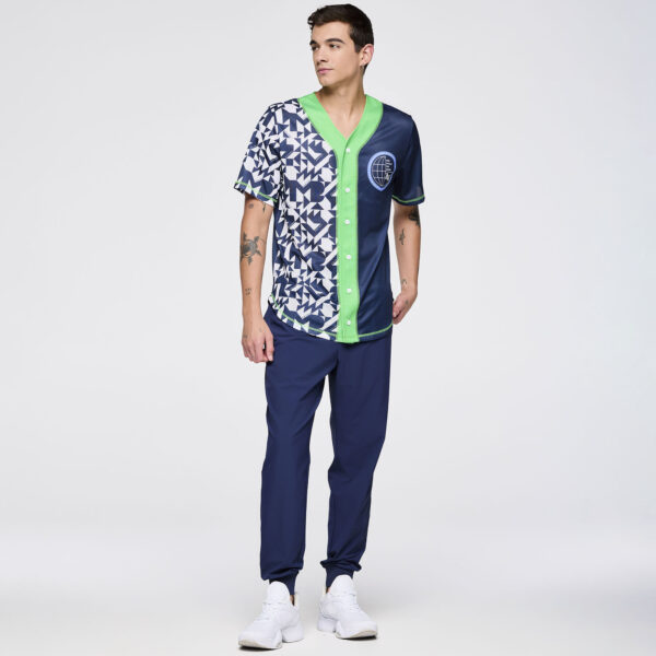 Zumba Out Loud Baseball Button Up Jersey - Image 9