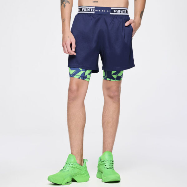 Zumba Out Loud Men's Shorts With Inner Liner - Image 4