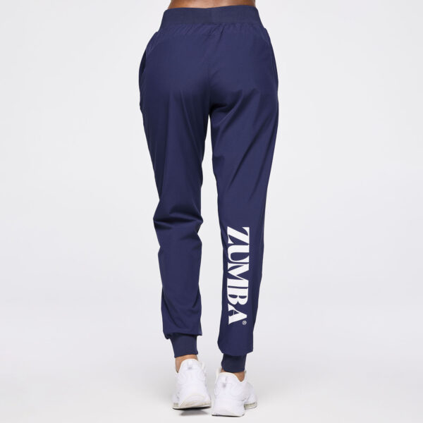 Zumba Out Loud Men's Stretch Woven Slim Ankle Joggers - Image 3