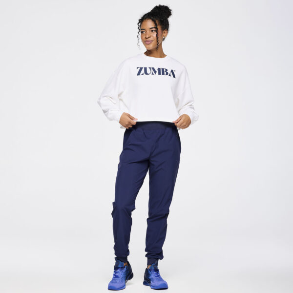Zumba Out Loud Men's Stretch Woven Slim Ankle Joggers - Image 4