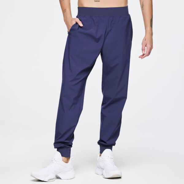 Zumba Out Loud Men's Stretch Woven Slim Ankle Joggers - Image 5