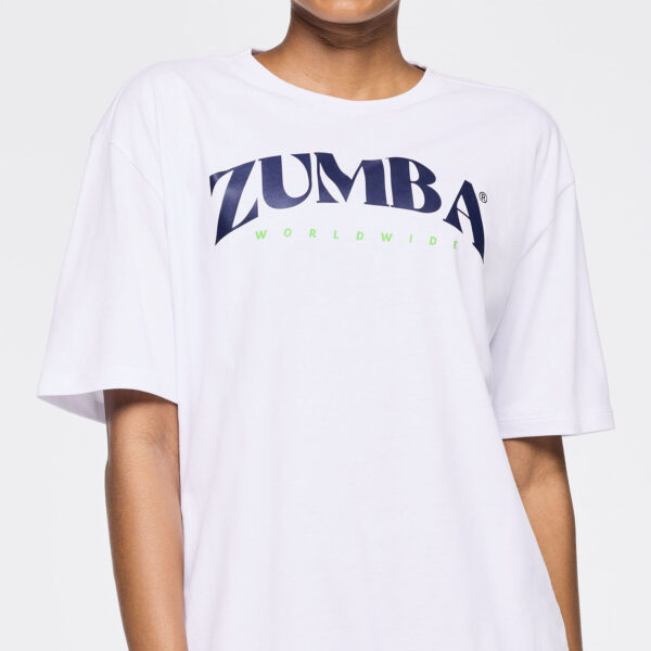 Zumba Out Loud Men's Crew Neck Tee With Double Layered Hem