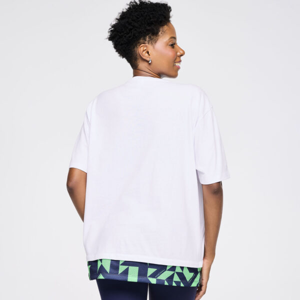 Zumba Out Loud Men's Crew Neck Tee With Double Layered Hem - Image 3