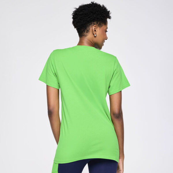 Zumba Out Loud Crew Neck Tee - Green - Image 2