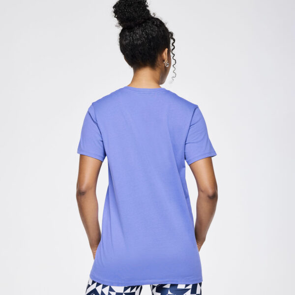 Zumba Out Loud Crew Neck Tee - Purple - Image 2