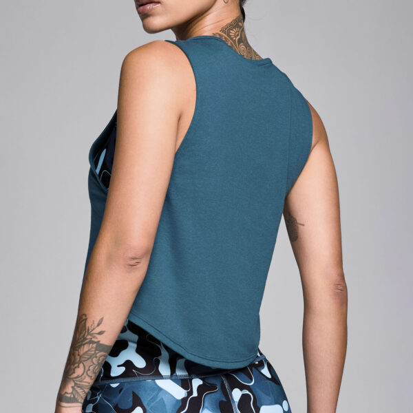 STRONG iD Crop Round Hem Muscle Tank - Image 3