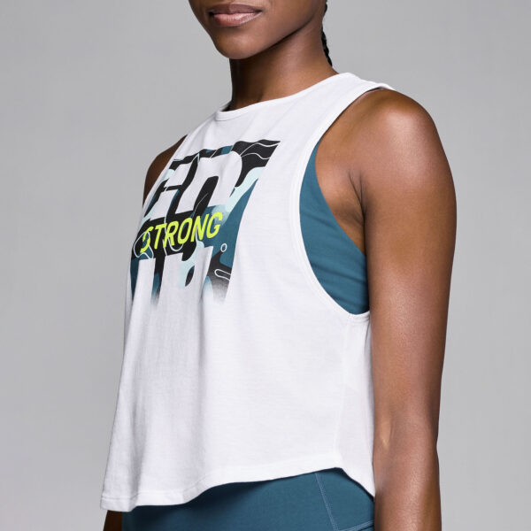 STRONG iD Crop Round Hem Muscle Tank - Image 8
