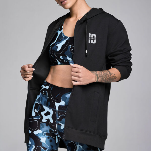 Strong iD Zip-Up Hoodie - Image 2