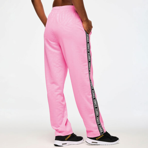 Victory Straight Leg Track Pants With Side Trim - Image 3