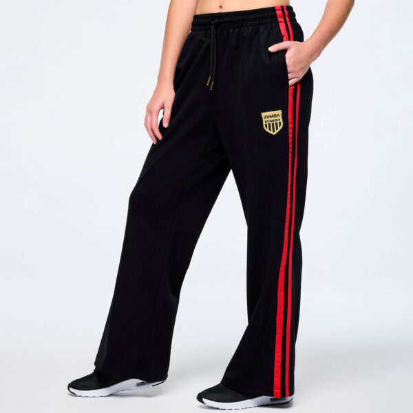 Victory Wide Leg Track Pants - Image 2