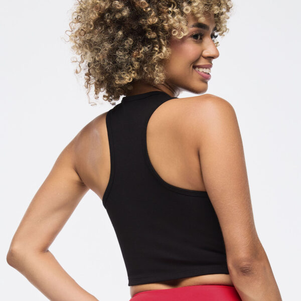 Zumba Love High Neck Mid Crop Tank - Image 3
