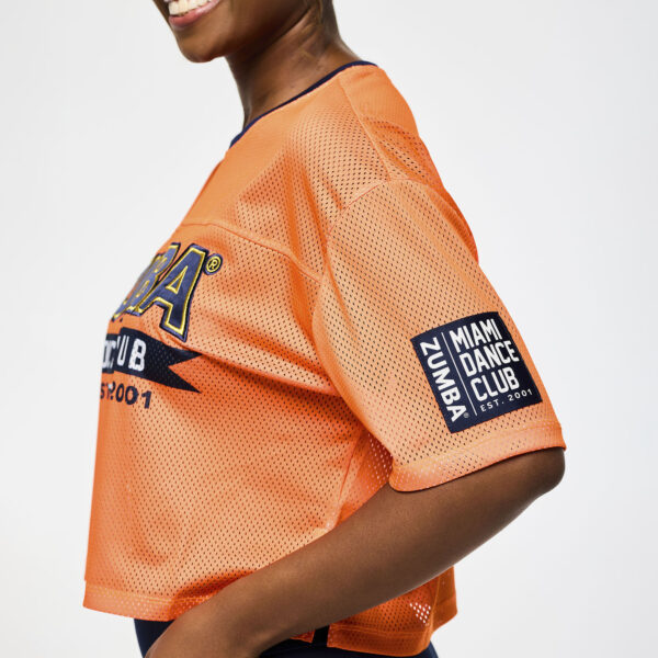 Victory Mesh Boxy Crop Top - Image 9