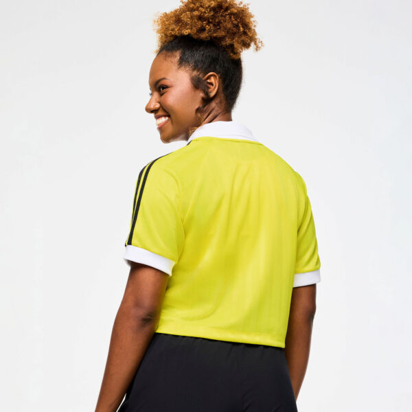 Victory V-Neck Crop Raglan Polo - Image 7