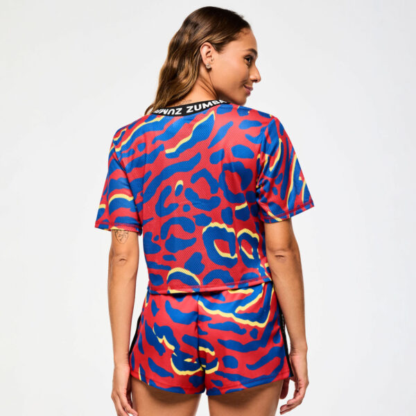 Victory Cropped Mesh Baseball Top - Image 5