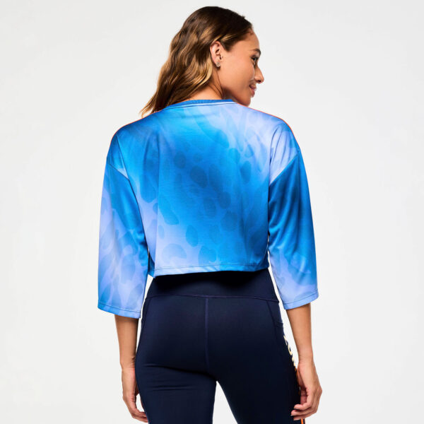 Victory Oversized Boxy Crop Top - Image 2