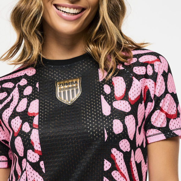 Victory Mesh Crew Neck Raglan Sleeve Top - Image 3
