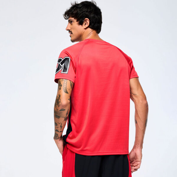 Men's Raglan Crew Neck With Shoulder Inserts - Image 2