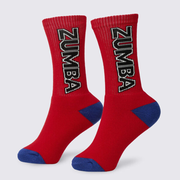 Victory Plush High Socks - Cherry - Image 3