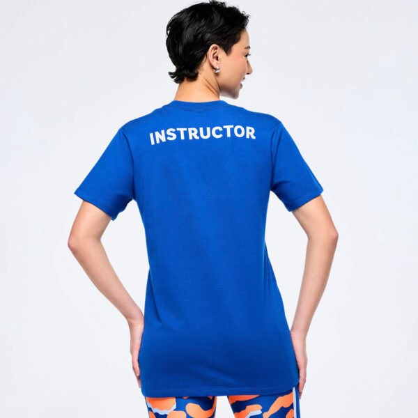 Victory Crew Neck Tee - Blue - Image 2