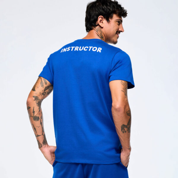 Victory Crew Neck Tee - Blue - Image 4