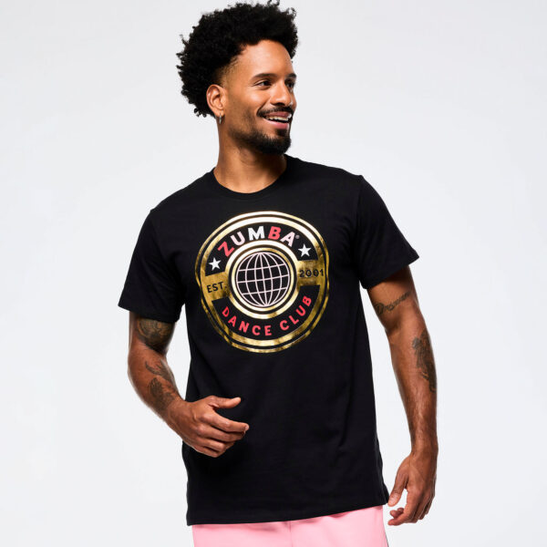 Victory Crew Neck Tee - Black - Image 3