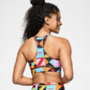 Zumba Rays Square Neck Bra - Image 3