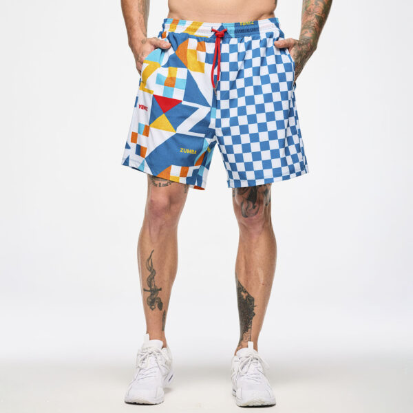 Zumba Rays Men's Woven Shorts - Image 4