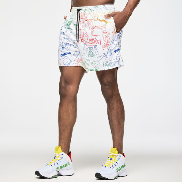 Zumba Men's Mesh Shorts - Image 2