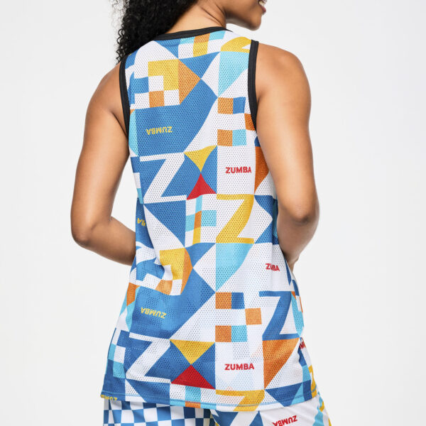 Zumba Rays Men's Basketball Tank - Image 3