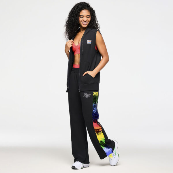 Zumba Men's Sleeveless Zip Up Hoodie - Image 7