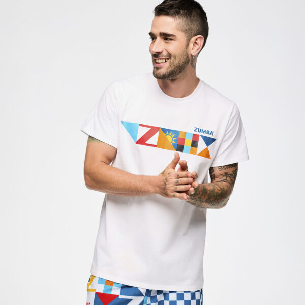 Zumba Rays Crew Neck Tee - Image 3