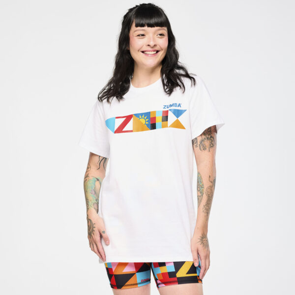 Zumba Rays Crew Neck Tee - Image 6