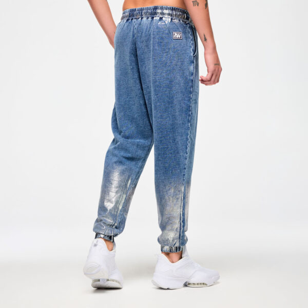 Blue Jean Knit Pants - Image 4