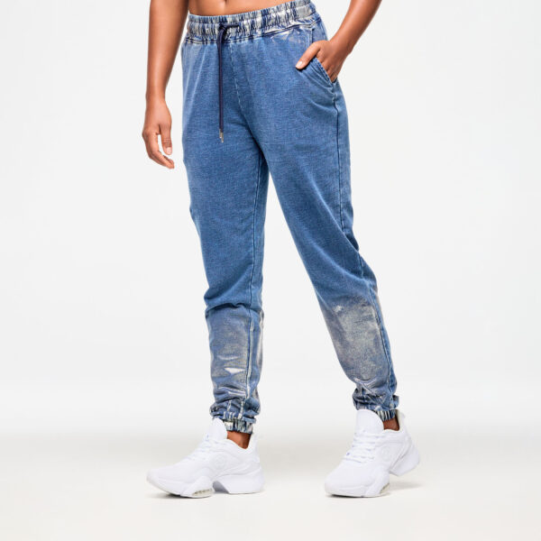 Blue Jean Knit Pants - Image 7