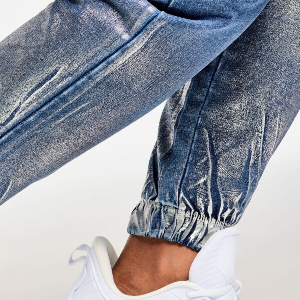 Blue Jean Knit Pants - Image 10