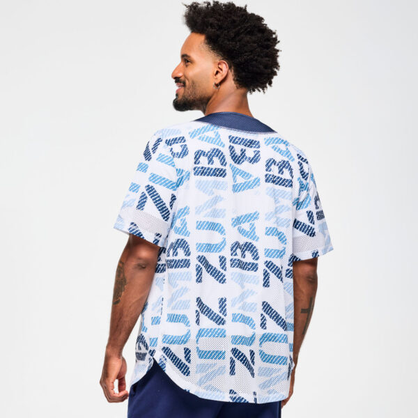 Blue Jean Baseball Button-Up Jersey - Image 7
