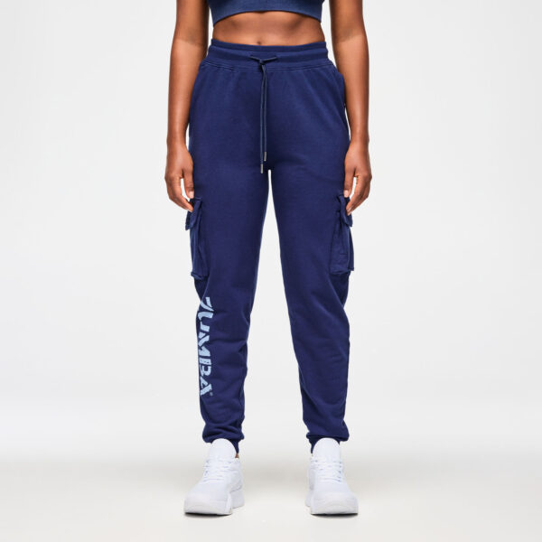 Blue Jean Men's Knit Denim Cargo Pants - Image 3
