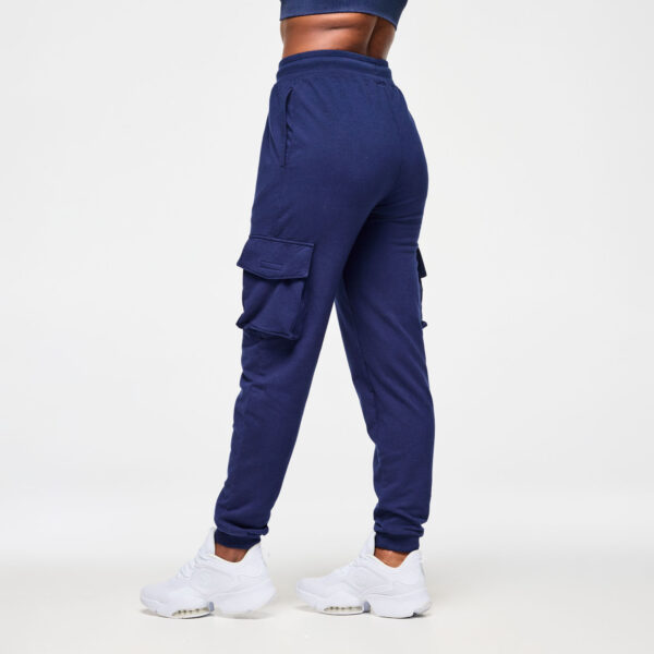 Blue Jean Men's Knit Denim Cargo Pants - Image 6
