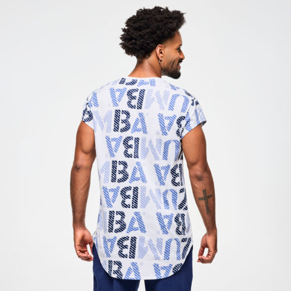 Blue Jean Men's Round Hem Tee - Image 4