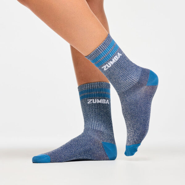 Blue Jean High Socks - Navy - Image 3