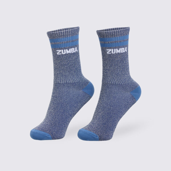 Blue Jean High Socks - Navy - Image 2