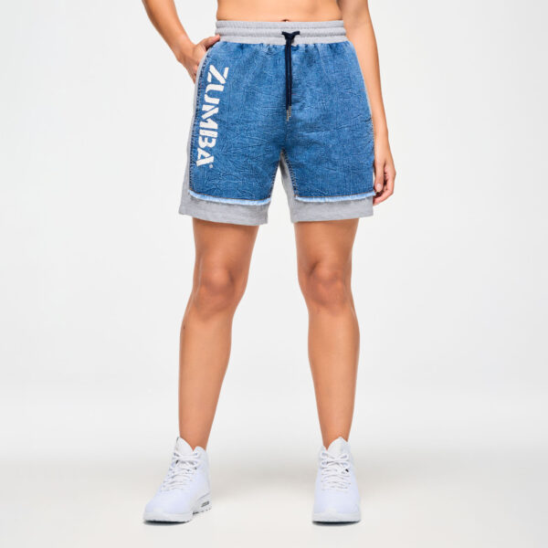 Blue Jean Zumba Denim Shorts - Image 6