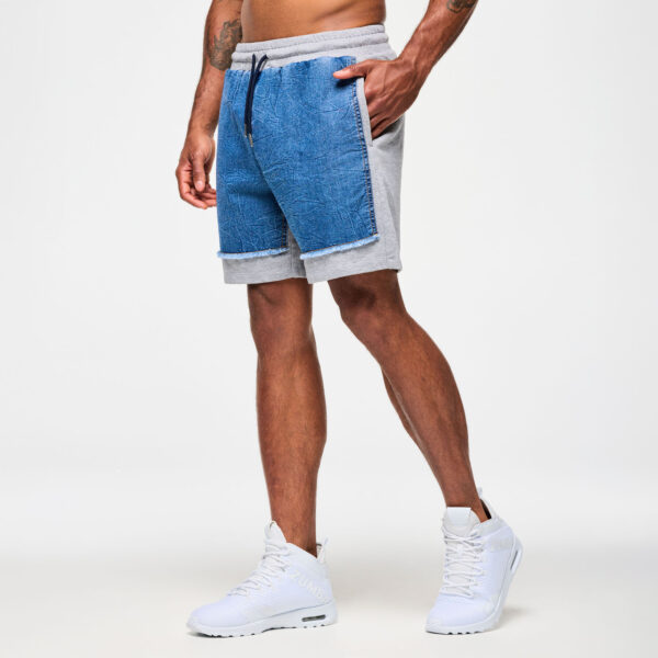 Blue Jean Denim Shorts - Denim - Image 6