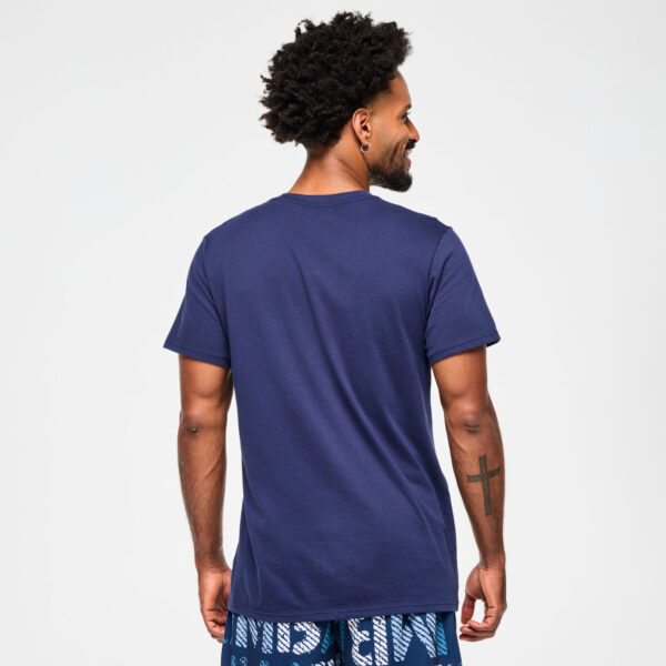 Blue Jean Crew Neck Tee - Indigo - Image 4
