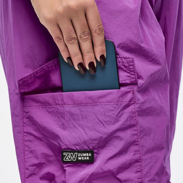 Zumba Libre Parachute Cargo Pants With Elastic Waistband - Image 7