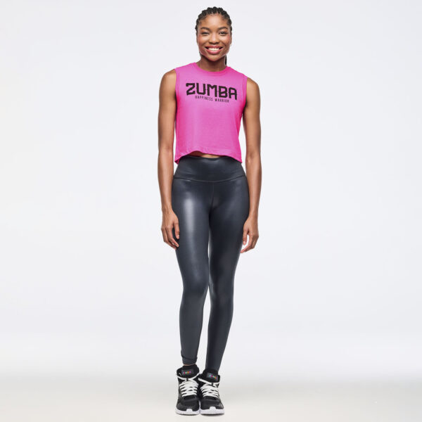 Zumba Libre Crew Neck Crop Tank