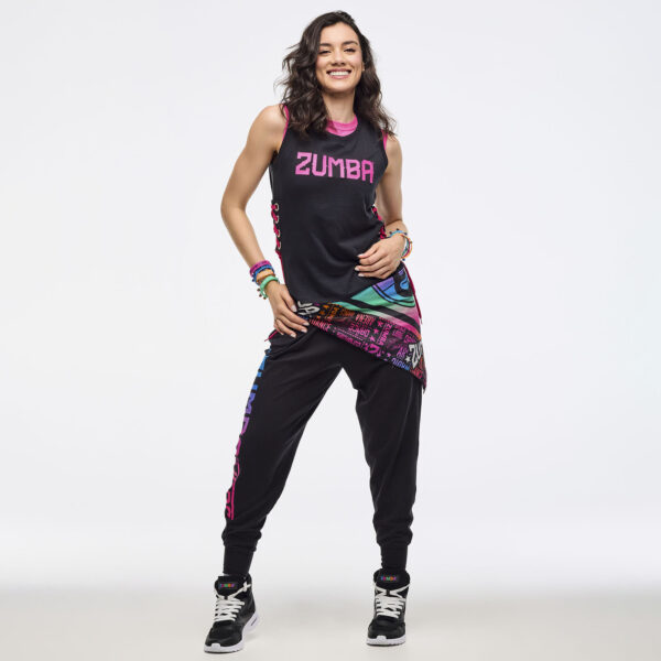 Zumba Libre Tank With Lace Up Detail - Image 4
