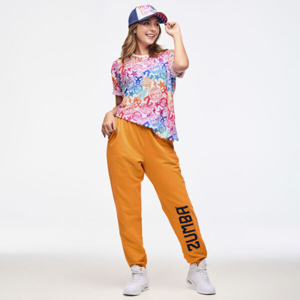 Zumba Libre Boxy Mesh Top With Side Slits - Image 3